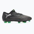 Buty piłkarskie męskie PUMA Future 8 Ultimate Low FG puma black/cool light gray/fluo green 2