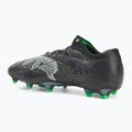 Buty piłkarskie męskie PUMA Future 8 Ultimate Low FG puma black/cool light gray/fluo green 3