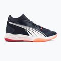 Buty do piłki ręcznej męskie PUMA Eliminate Nitro SQD parisian night/puma white/glowing red 2