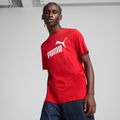 Koszulka męska PUMA ESS No. 1 Logo Tee for all time red 3