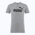Koszulka męska PUMA ESS No. 1 Logo Tee medium gray heather