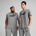 Koszulka męska PUMA ESS No. 1 Logo Tee medium gray heather 4