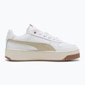 Buty damskie PUMA Carina Street Lux puma white/desert dust/puma gold
