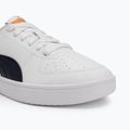 Buty juniorskie PUMA Rickie Jr puma white/new navy/dark poppy 7