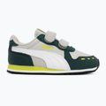 Buty dziecięce PUMA Cabana Racer SL 20 V Inf cool light gray/puma white/dark myrtle/lime smash 2