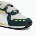 Buty dziecięce PUMA Cabana Racer SL 20 V Inf cool light gray/puma white/dark myrtle/lime smash 7