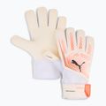 Rękawice bramkarskie PUMA Ultra Play RC puma white/glowing red/puma black