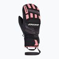 Rękawice narciarskie dziecięce ZIENER Luron Aquashield PR Mitten black/pink vani 2