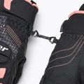 Rękawice narciarskie dziecięce ZIENER Luron Aquashield PR Mitten black/pink vani 5