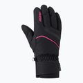 Rękawice narciarskie damskie Ziener Khania-Z PR Glove black/pink lily 2