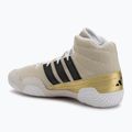 Buty bokserskie adidas Speedex core black/gold metallic 3