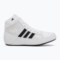 Buty bokserskie dziecięce adidas Havoc white/black 2