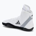 Buty bokserskie adidas Adizero silver metallic/core black 3