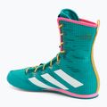 Buty bokserskie adidas Box Hog 4 turquise 3