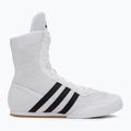 Buty bokserskie adidas Box Hog II white/black 2