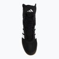 Buty bokserskie męskie adidas Box Hog Wide black/white 5