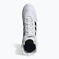 Buty bokserskie adidas Box Hog Classic white 5
