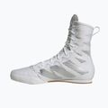 Buty bokserskie adidas Box Hog 4 white/silver 3