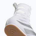 Buty bokserskie adidas Box Hog 4 white/silver 7