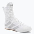 Buty bokserskie adidas Box Hog 4 white/silver