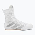 Buty bokserskie adidas Box Hog 4 white/silver 2