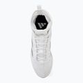 Buty bokserskie adidas Box Hog 4 white/silver 5