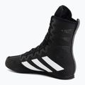 Buty bokserskie adidas Box Hog 4 black/white 3