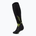 Skarpety kompresyjne damskie CEP Run Tall 5.0 black/lime 3
