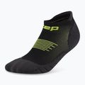 Skarpety kompresyjne damskie CEP Run No Show 5.0 black/lime 2