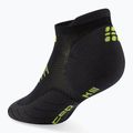 Skarpety kompresyjne damskie CEP Run No Show 5.0 black/lime 3