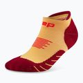 Skarpety kompresyjne damskie CEP Run No Show 5.0 marigold/burgundy 2