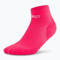 Skarpety kompresyjne damskie CEP Run Low Cut 5.0 pink 2