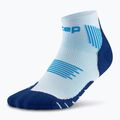 Skarpety kompresyjne damskie CEP Run Low Cut 5.0 ice/blue 2