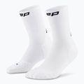 Skarpety kompresyjne damskie CEP Run Mid Cut 5.0 white