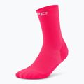 Skarpety kompresyjne damskie CEP Run Mid Cut 5.0 pink 2