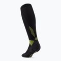 Skarpety kompresyjne męskie CEP Run Tall 5.0 black/lime 3
