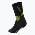 Skarpety kompresyjne męskie CEP Run Mid Cut 5.0 black/lime 3