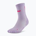 Skarpety damskie CEP Ultralight Mid Cut 4.0 lilac/pink 2