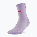 Skarpety kompresyjne męskie CEP Ultralight Mid Cut 4.0 lilac/pink 2