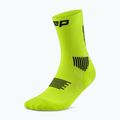 Skarpety kompresyjne męskie CEP Run Mid Cut 5.0 lime/black 2