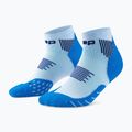 Skarpety kompresyjne męskie CEP Run Low Cut 5.0  blue/ice