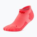 Skarpety damskie CEP Ultralight No Show 4.0 neon coral/red 2