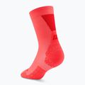 Skarpety damskie CEP Ultralight Mid Cut 4.0 neon coral/red 3