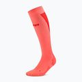 Skarpety męskie CEP Ultralight Tall 4.0 neon coral/red 2