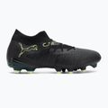 Buty piłkarskie męskie PUMA Future 8 Match FG/AG puma black/fizzy light/green terrain 2