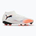 Buty piłkarskie męskie PUMA Future 8 Pro FG/AG puma white/puma black/glowing red 2