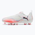 Buty piłkarskie dziecięce PUMA Future 8 Match LL FG/AG Jr puma white/puma black/glowing red 8