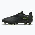 Buty piłkarskie dziecięce PUMA Future 8 Match LL FG/AG Jr puma black/fizzy light/green terrain 9