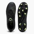 Buty piłkarskie dziecięce PUMA Future 8 Match LL FG/AG Jr puma black/fizzy light/green terrain 10