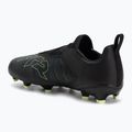 Buty piłkarskie dziecięce PUMA Future 8 Match LL FG/AG Jr puma black/fizzy light/green terrain 3